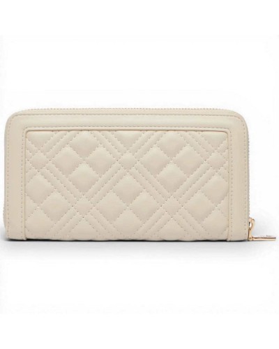 Love Moschino Portafoglio Quilted Donna Avorio in