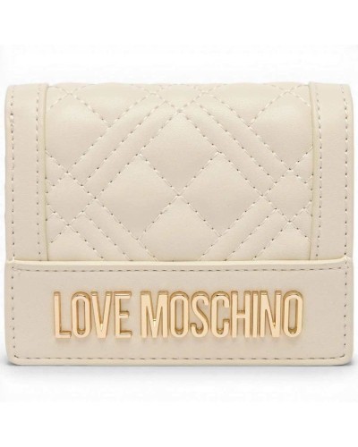 Love Moschino Quilted Portemonnaie Damen Elfenbein aus