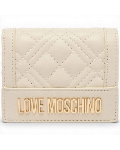 Love Moschino Quilted Portemonnaie Damen Elfenbein aus