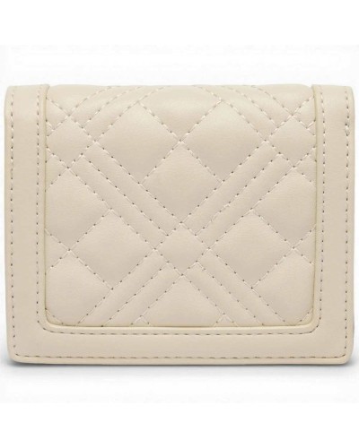 Love Moschino Quilted Portemonnaie Damen Elfenbein aus