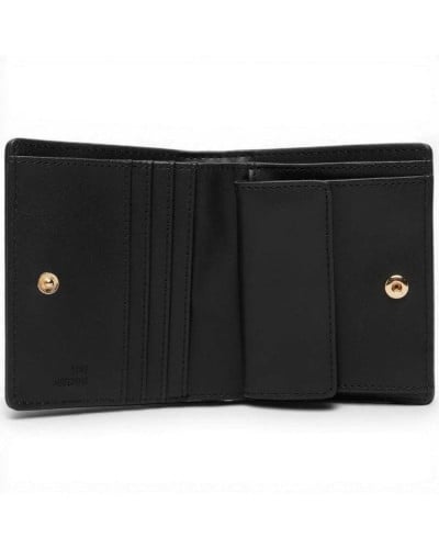 Love Moschino Portafoglio Quilted Donna Nero in