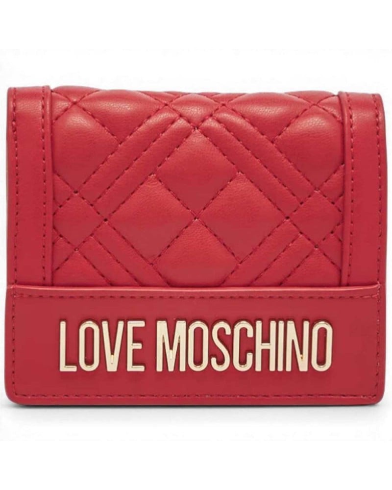 Love Moschino Quilted Portemonnaie Damen Rot aus