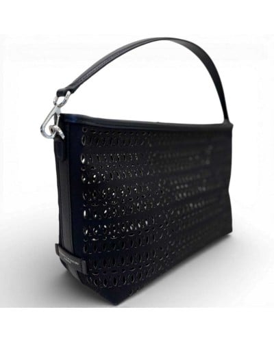 Gianni Chiarini Borsa Mashup Donna Nero in Tessuto e
