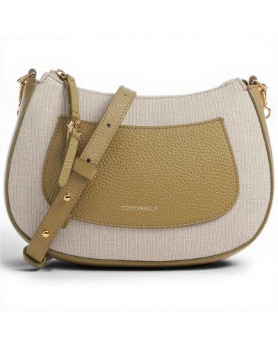 Coccinelle C-Easy Canvas Mini Bag Damen Natur aus Canvas