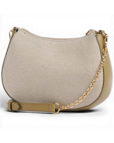 Coccinelle C-Easy Canvas Mini Bag Damen Natur aus Canvas