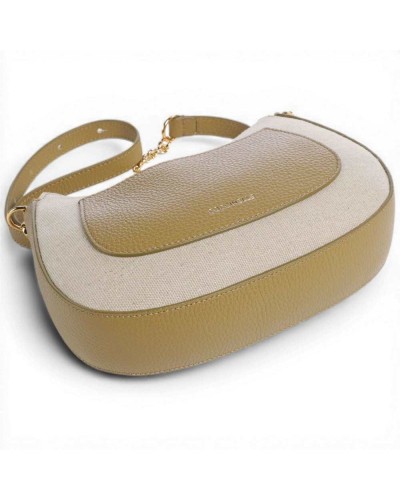Coccinelle C-Easy Canvas Mini Bag Damen Natur aus Canvas