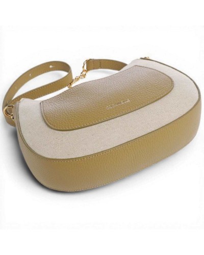 Coccinelle C-Easy Canvas Mini Bag Damen Natur aus Canvas
