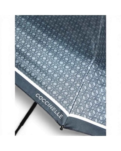 Coccinelle Monogram Regenschirm Damen Schwarz aus