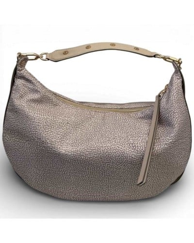 Borsa Hobo M. BORBONESE Sabbia | PoppinsBags
