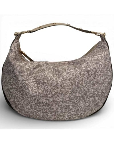 Borsa Hobo M. BORBONESE Sabbia | PoppinsBags