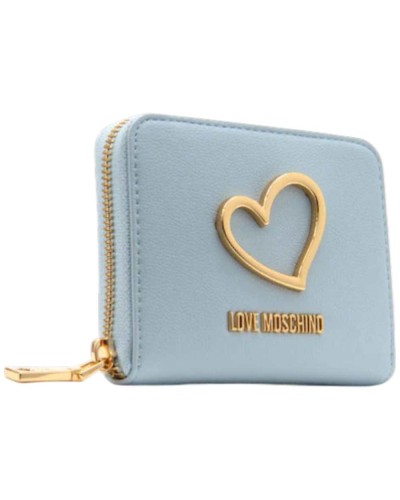 Love Moschino Portafoglio Donna Celeste in