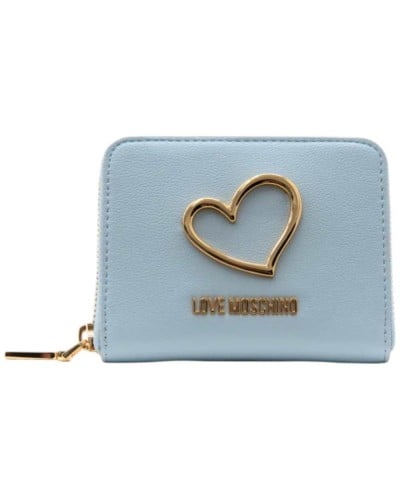 Love Moschino Portafoglio Donna Celeste in
