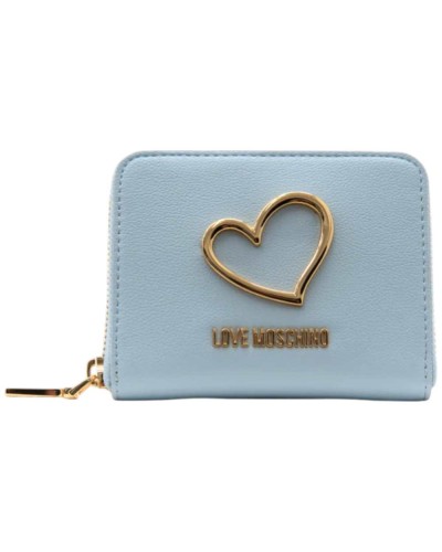 Love Moschino Portafoglio Donna Celeste in