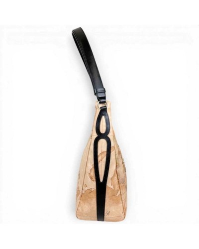 Alviero Martini 1 Classe Borsa hobo Soft Petals Donna Nero