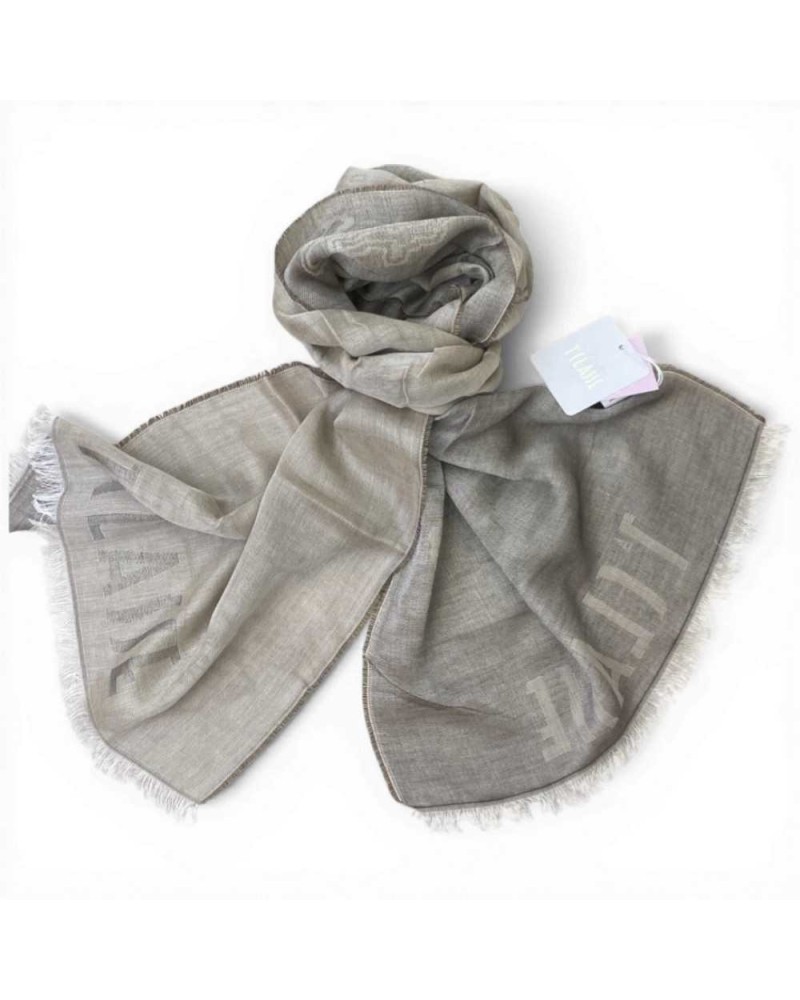 Alviero Martini 1 Classe Bufanda Doppio Filetto Mujer Daino