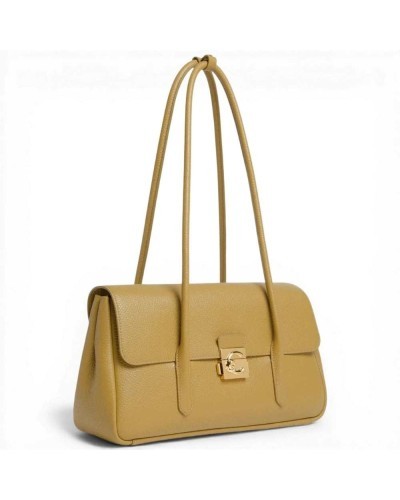 Coccinelle Borsa a mano C-Me Lock Bag Donna Seagrass in