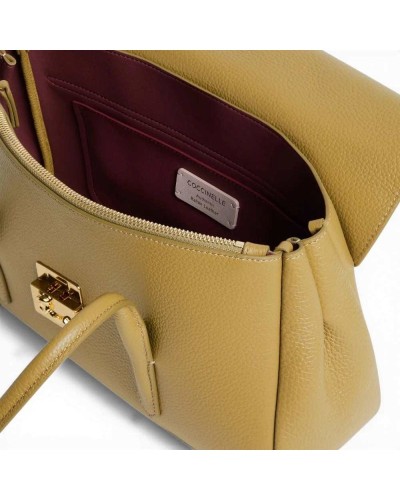 Coccinelle Borsa a mano C-Me Lock Bag Donna Seagrass in