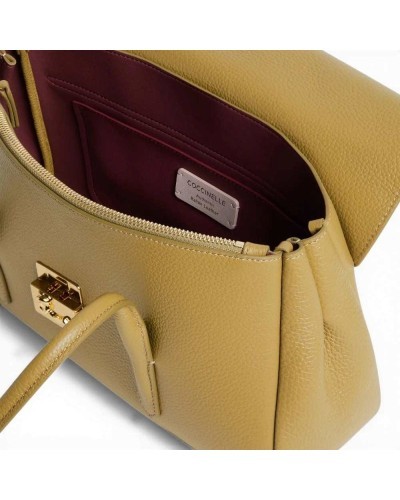 Coccinelle Borsa a mano C-Me Lock Bag Donna Seagrass in