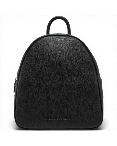 Love Moschino Grs Rucksack Damen Schwarz und Silber aus