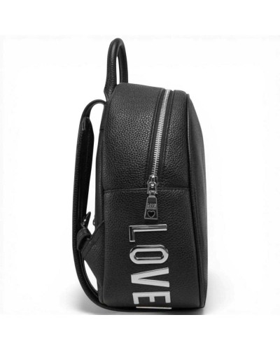 Love Moschino Grs Backpack Women Black and Silver