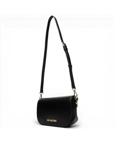 Love Moschino Logo Pearl Schultertasche Damen Schwarz aus