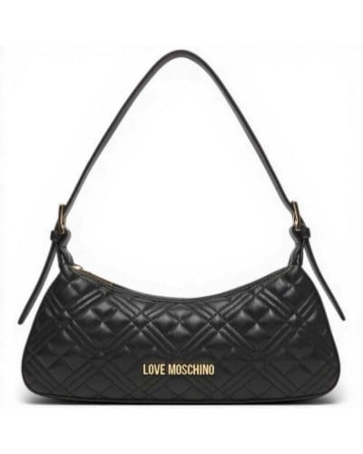 Love Moschino Quilted Shoulder Bag Women Black