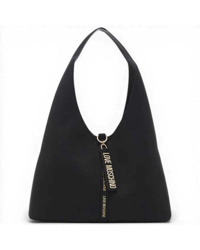 Love Moschino Charm Umhängetasche Damen Schwarz aus