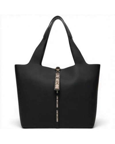 Love Moschino Bolso shopping Charm Mujer Negro en Piel sintética