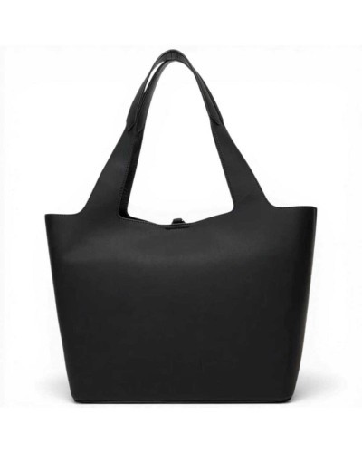 Love Moschino Bolso shopping Charm Mujer Negro en Piel sintética