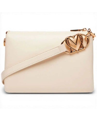 Love Moschino Logo Pearl Shopping Bag Damen Elfenbein aus