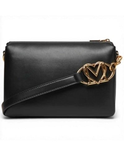 Love Moschino Logo Pearl Shopping Bag Damen Schwarz aus