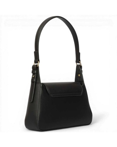 Love Moschino Borsa shopping Logo Zip Donna Nero in