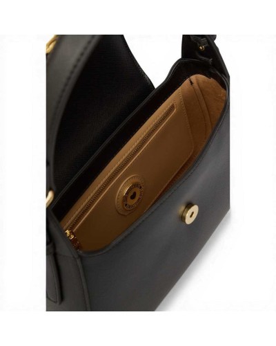 Love Moschino Borsa shopping Logo Zip Donna Nero in