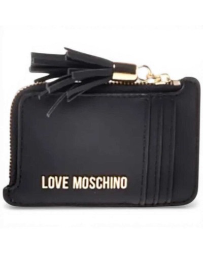 Love Moschino Portacarte Grs Donna Nero in