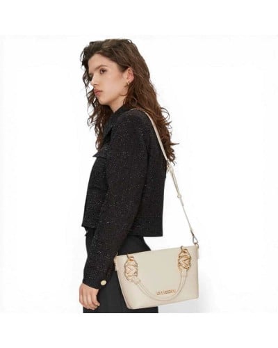 Love Moschino Jewel Handbag Women Ivory