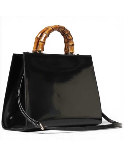 Just cavalli Bamboo Handtasche Damen Schwarz aus