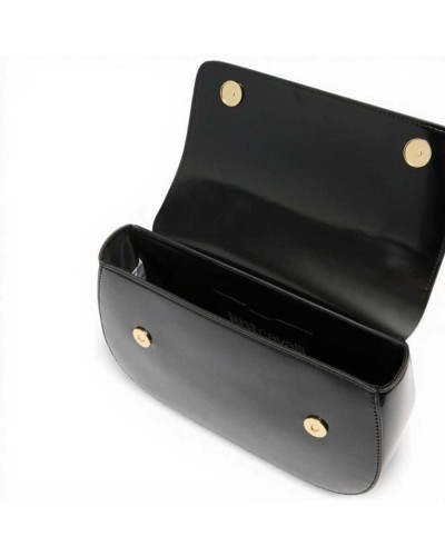 Just cavalli Bolso de hombro Bamboo Mujer Negro en Piel