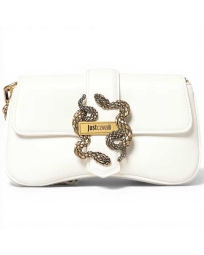 Just cavalli Iconic Snakes Umhängetasche Damen Weiß aus