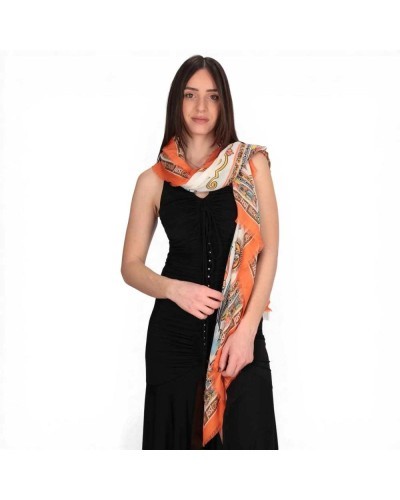 Just cavalli JC Print Seasonal Pashmina Damen Mehrfarbig