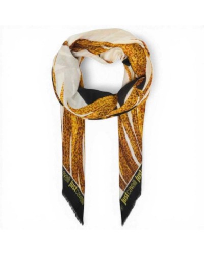 Just cavalli JC Print Seasonal Pashmina Damen Gold aus