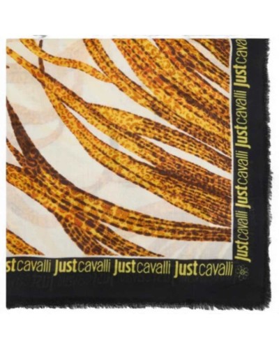 Just cavalli JC Print Seasonal Pashmina Damen Gold aus