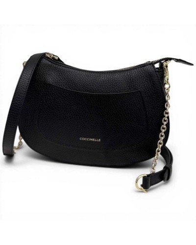Coccinelle Borsa hobo C-Easy Donna Noir in Pelle