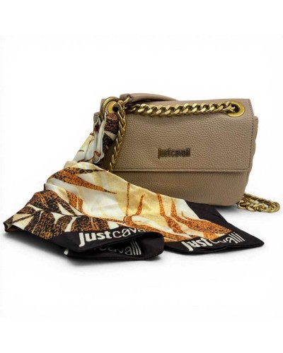 Just cavalli Foulard Eyelets Umhängetasche Damen Natur aus