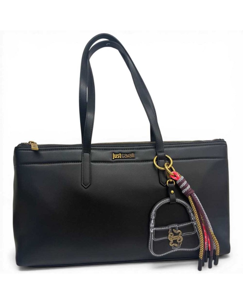 Just cavalli Borsa shopping JC Baby Iconic Snakes Donna