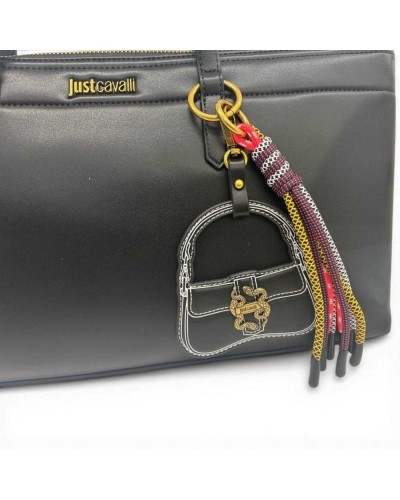 Just cavalli Borsa shopping JC Baby Iconic Snakes Donna