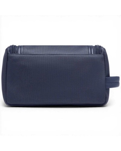 Piquadro S143 Kulturbeutel Unisex Blau aus Leder und