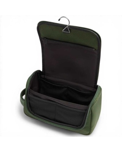 Piquadro S143 Kulturbeutel Unisex Grün aus Leder und