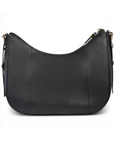 Piquadro W92 Umhängetasche Damen Schwarz aus Leder mit iPad
