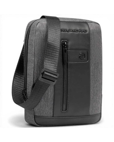 Piquadro BR2 Umhängetasche Herren Grün aus Recyceltem