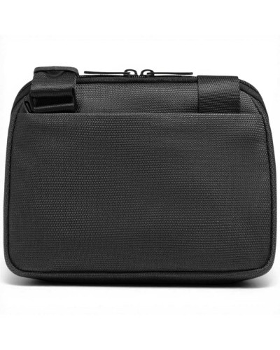 Piquadro Borsello S143 Unisex Nero in Pelle e Tessuto